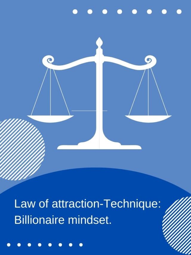law of attraction-Technique Billionare mindset. (1)